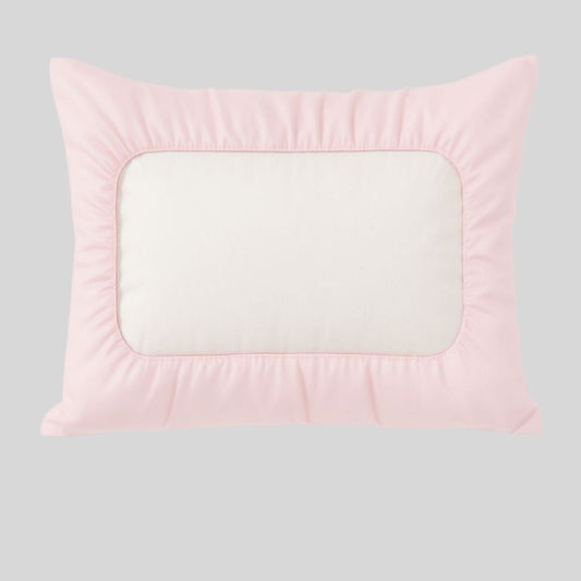 100% Mulberry Silk Travel Pillow Cover (Pink)